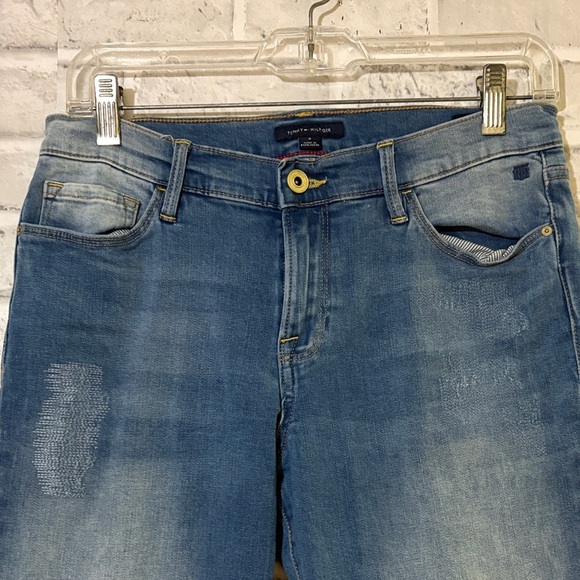 Tommy Hilfiger Classic Blue Straight Jeans, size 8 - Picture 5 of 12